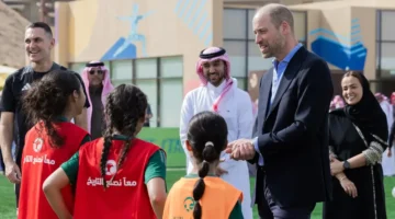 الأمير ويليام في الرياض.. كواليس زيارة أمير ويلز لمركز تدريب اللاعبات الناشئات